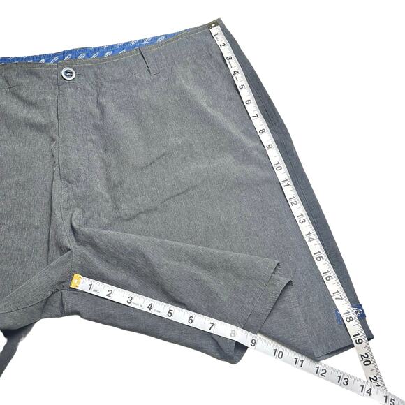 AFTCO | Men | Cloudburst Charcoal 10 Inch Performance Fishing Shorts | Size 38 - Picture 5 of 12